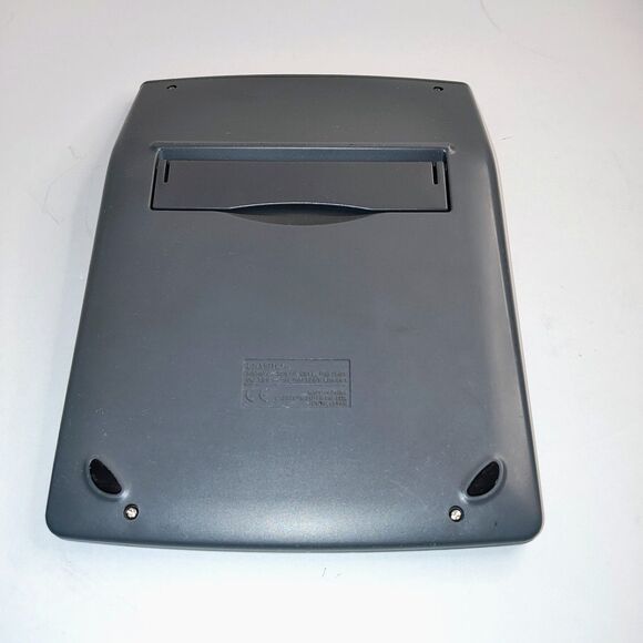 Casio Solar Desk Calculator DM-1200TEV 12 Digits Large Keys - Tested & Working! - Picture 7 of 9